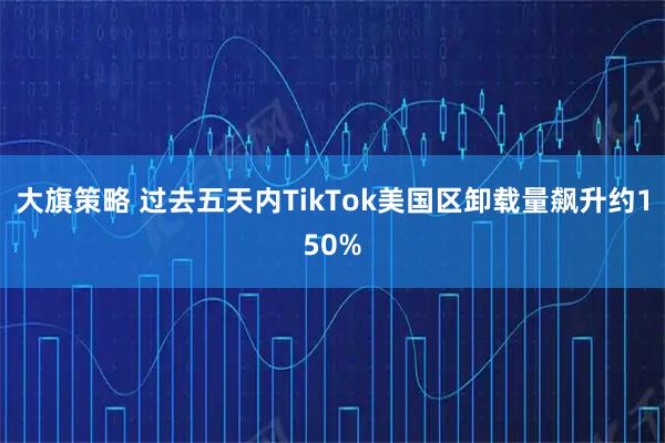 大旗策略 过去五天内TikTok美国区卸载量飙升约150%